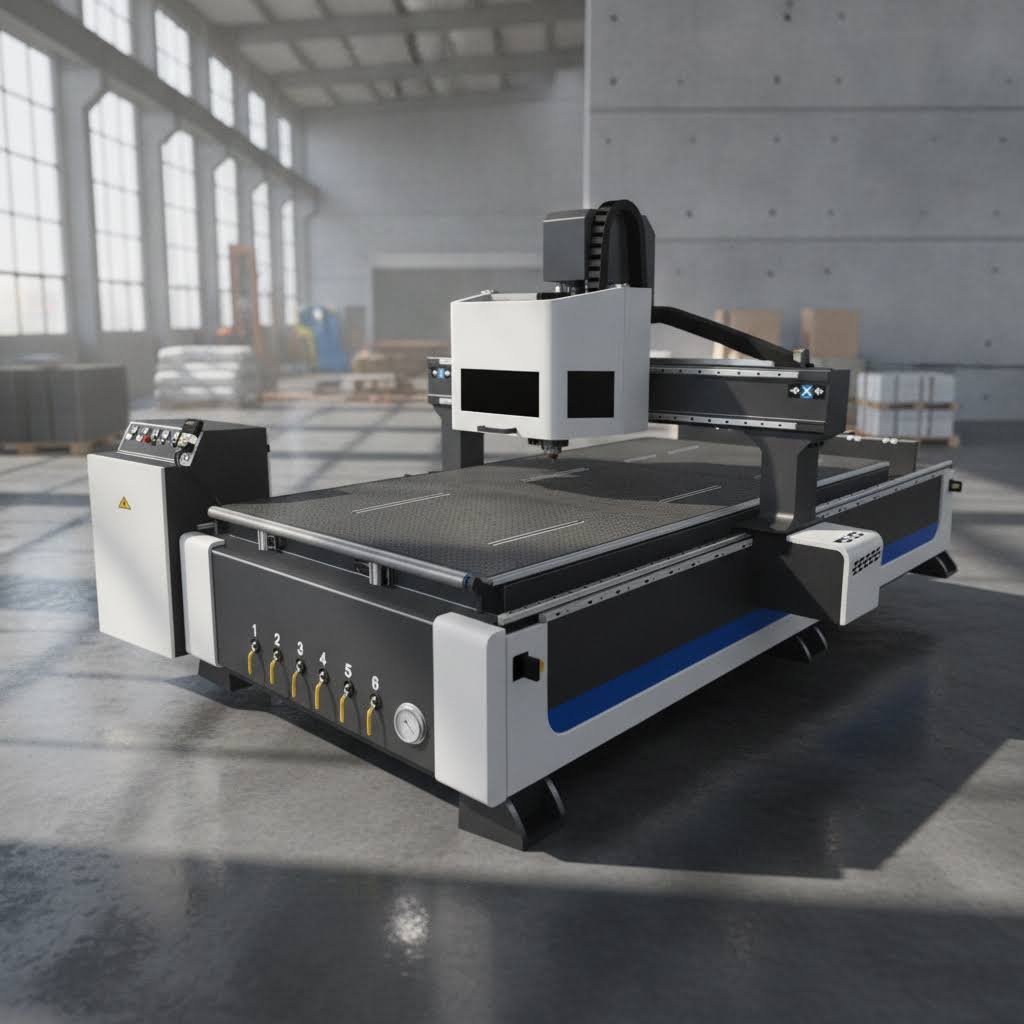 Ploter frezujący CNC 2x3m 9kW SYNTEC
