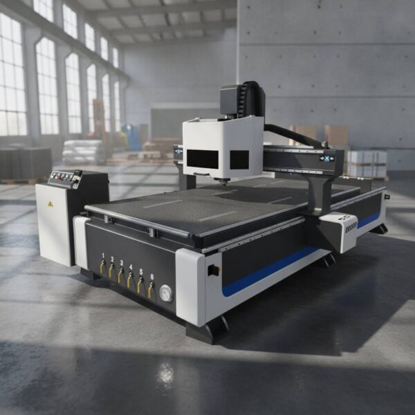 Ploter frezujący CNC z magazynem narzędzi NK105 Ploter frezujący 2x3m CNC 9kW NK105 G3